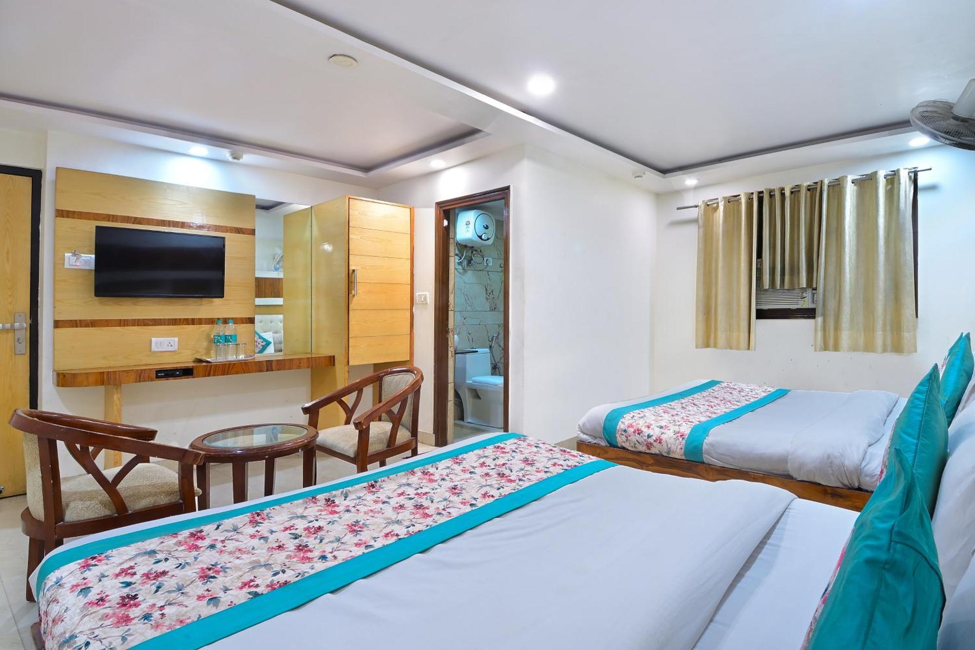 Hotel Glow Inn Paharganj-3 Mins Walk From New Delhi Railway Station Экстерьер фото